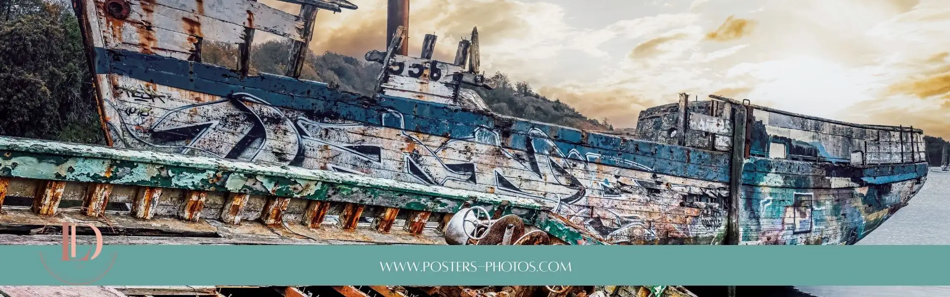 Naufragios en Bretaña: Ondine y Philippe-Martine en Quelmer, en la orilla cerca de Saint-Malo.