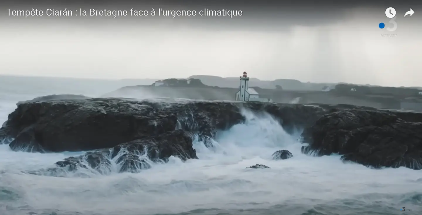 Tempête Ciarán : la Bretagne face à l'urgence climatique - Enquêtes de région Le Mag - France 3 Bretagne