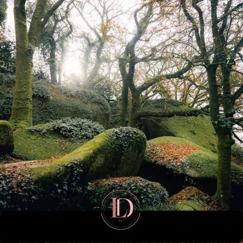 Chaos of Huelgoat forest Finistère Bretagne