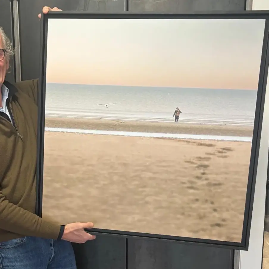 Tirage d'art Loïc Delplanque offert en cadeau d'entreprise par Laure Rogez