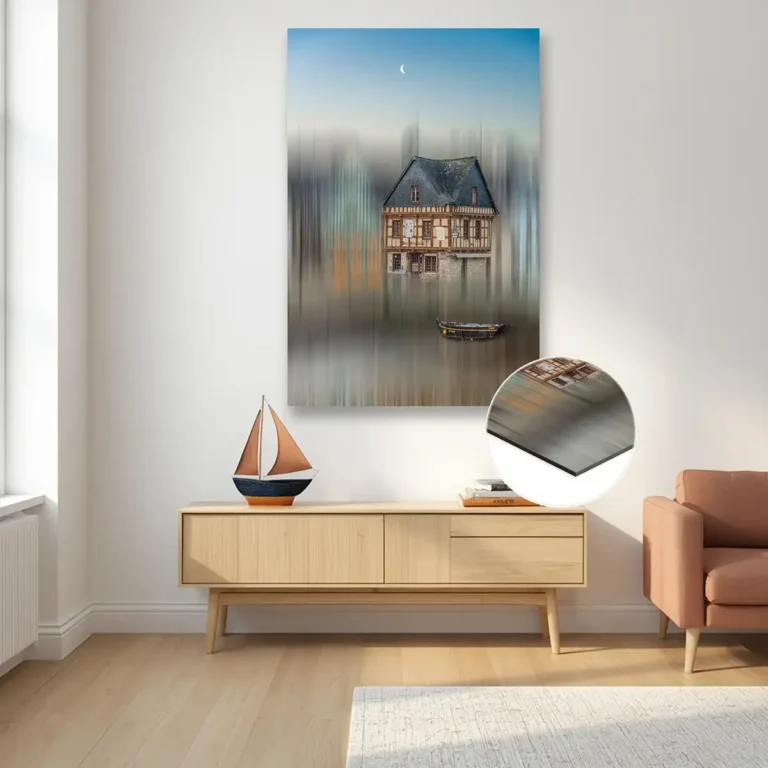 Photo art Bretagne — Saint-Goustan sous la lune — vue 3