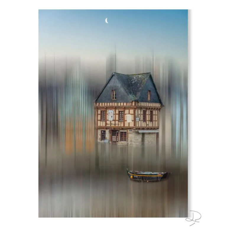 Photo art Bretagne — Saint-Goustan sous la lune — vue 5