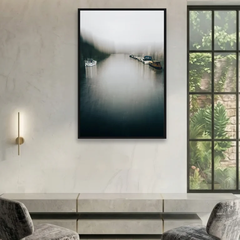 Photo d'art paysage — Entre deux rives — vue 1