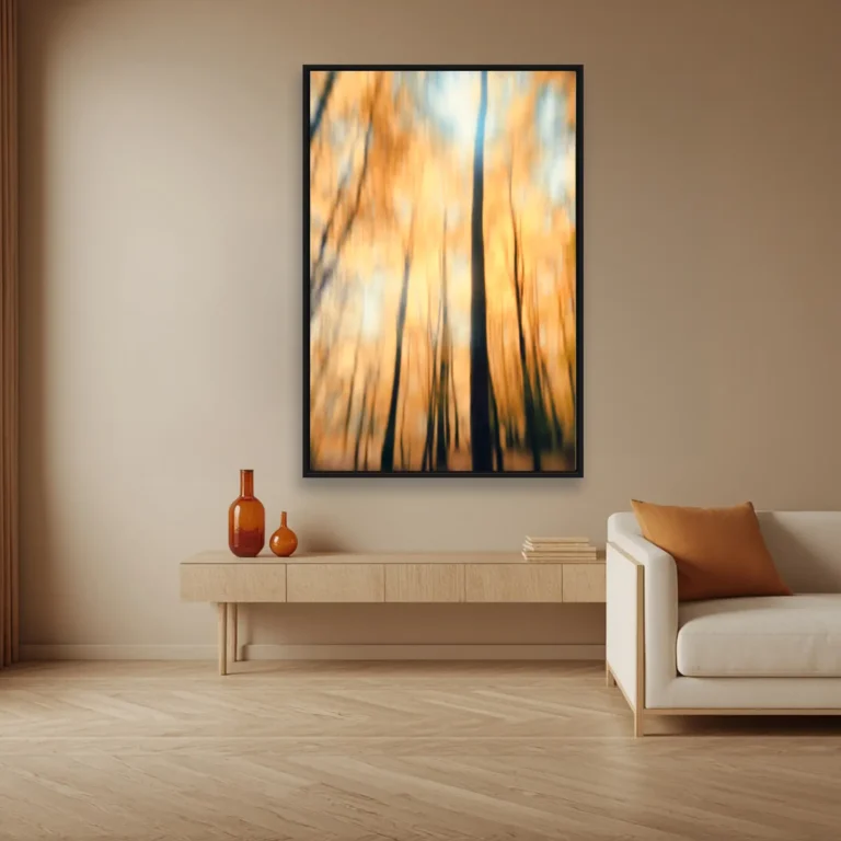 Photographie abstraite contemporaine — Fièvre d'automne — vue 1