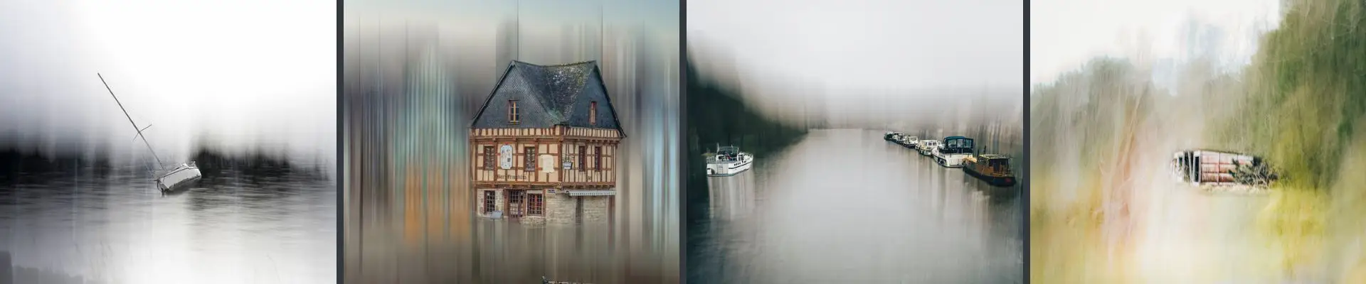 Photographies d'art contemporain paysage marin et architecture technique icm
